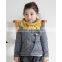 Hot Selling 2015 New Fashion Solid Plain Cotton Polyester Boys Girls Kids Scarf