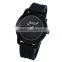 MR061 New Military Royale Mens Black Dial Rubber Band Army Watch