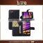 Popular Phone Cover Leather Wallet Case for Wiko Jimmy