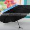 Hot selling 3 fold low cost sky umbrella wholesale