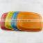 Hot selling reusable hard decorative bamboo square plastic plates