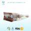 OEM factory customized printing laminated flat bottom heat sealed clear pouch