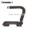 Commlite wheel-style Video handle Video Camera Stabilizer System for All Cameras and Camcorders