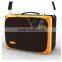 2016 Portable handle belt Bluetooth subwoofer rechargeable wooden square dancing outdoor digital soundbox speaker