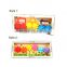 Funny Gear Interesting Caterpillar Shape Wooden Combination Building Block