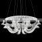 LED Modern Crystal 57W Ceiling Light Pendant Lamp Fixture Chandelier