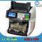 Good Two-pocket currency sorter/mix denomination money discriminator/counterfeit note detector/cash counter/bill sorting machine