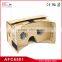 sex video cardboard vr box 3d vr glasses for smartphones