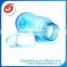 2015 plastic sports water bottle with straw cap