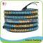 Wholesale Chinese Supplier Howlite Stone Mix Magnetic Bead Wrap Black Real Leather Bracelet