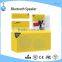 Fashion design wireless mini bluetooth speaker with TF USB FM support