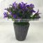 Decoration high quality artificial flower pot for home