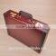 72pcs stainless steel cutlery in leather box packing and low price