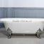 57" freesanding cast iron bath tub with lion foot