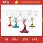 Elegant decorative stem cocktail glasses for gift