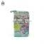 Leather PU world map print card holder pouch wallet with zipper                        
                                                Quality Choice