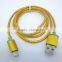new arrival perfume smartphone aluminum shell data cable