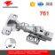Soft closing furniture hydraulic hinge for door and cabinet