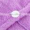 Coral fleece towel shower cap,2015 Elastic model shower cap wholesale