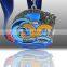2016 die casting enamel sports medal with ribbon