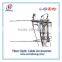 Cable protecting bars preformed Dead-end Clamp for short span ADSS