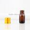 wholesale 10ml dark amber frosted glass bottle for e lique in China