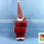 Old World Standing Santa Claus Christmas Figure with Snow Shoes