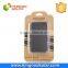 Pocket style 5v 1a single usb universal colorful 5000mah solar mobile charger circuit for phones