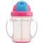 Low price animal shape water bottle&plastic joyshaker water bottle with straw