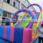 hot sales inflatable colorful rainbow slide