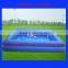 Inflatable Slide With Transparent Inflatable Swimming Pool