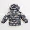 kids lightweight goose down jacket foldable camo down jackets