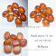 97.05 Ct Orange Star Sapphire 6 Rays Lab Created Stone