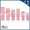 Yellow/transparent Acrylic Bottle with Lotion Vacuum pump nozzle