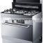 90cm width MIXED GAS stove AND ELECTRIC OVEN freestanding oven with gas hob 5 burner gas cooker