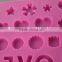 Custom Novelty Design Love Shape Novelty Silicone Ice Mold
