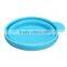 Collapsible Dog Cat Pet Silicone Travel Feeding Bowl Water Dish Feeder