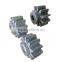 cement concrete mixer used iron casted crown spur gear