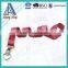 custom sublimation lanyards with logo heat transfer no minimum order for exhibiton