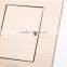 BIHU aluminum 1 gang click push button smart home touch light led wall switch