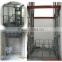 10 tons loading Electric rail guide hydraulic lift platforms elevating machine
