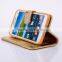 Shining wallet leather case for Samsung galaxy S5