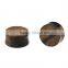 6 Pairs Yellow Tiger Eye stone Flesh Tunnel Plug avaible in Various Gauges