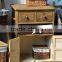 Antique storage cabinet 2-door 2-drawer furniture sideboard