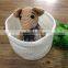 Handmade crochet basket , storage baseket , crochet decorative basket set