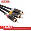 2 RCA to DC male to male 5m 2 male to 1 female audio cable