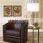 1024-22 double duty offering a place for magazines and coffee cups Space Saver Glass Tray Table Floor Lamp