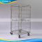 metal mesh cart foldable cage