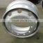 Steel,12LW / Q345 / CL380 Material TS16949/ ISO9001 tubeless steel wheel rim 22.5x9.00