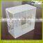 transparent clear plastic folding storage pp packaging box
